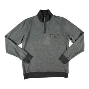 Hammer Made Quarter Zip Men's Cotton Sweater Large L